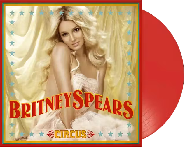 Image of Artwork for Britney Spears's Circus (Red LP)